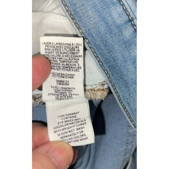 FREE PEOPLE Women's Size 27 Waist Flare Jeans Boho Festival - Picture 12 of 16